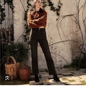 Doen Black Martime Jeans, EUC